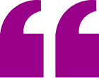Bright magenta quote symbols